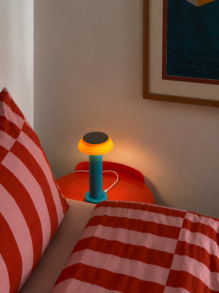 SOWDEN★PORTABLE LAMP(Red,Yellow)PL1 Portable and Table Lamp in silicone - Sowden PL1